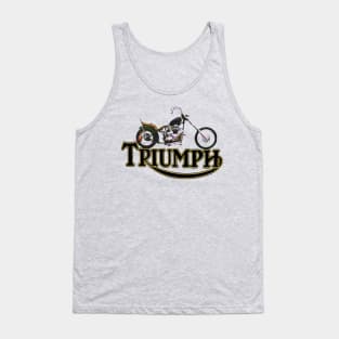 Papa Hash Apparel: Old Man's 650 Tiger Tank Top